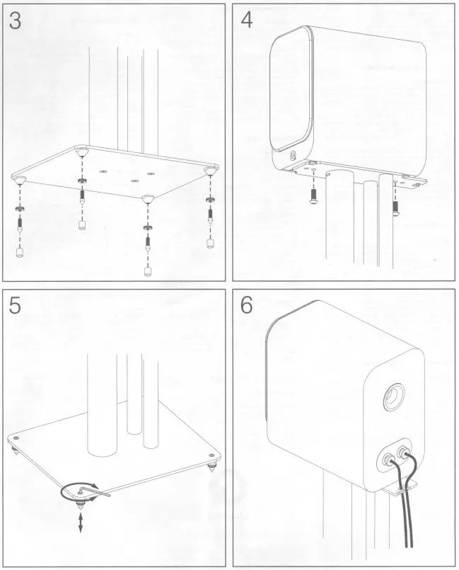 Q ACOUSTICS 3000i Speaker Stand Pair-fig3
