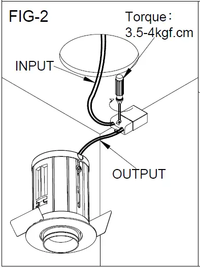 HALCYON R799 Recessed Tilt Display Light 03