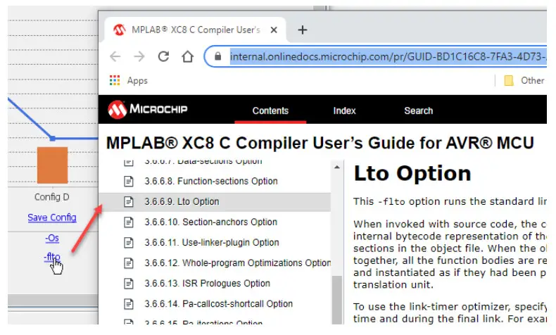 MICROCHIP 50003215A Compiler Advisor in MPLAB X IDE - Compiler Advisor Example 7