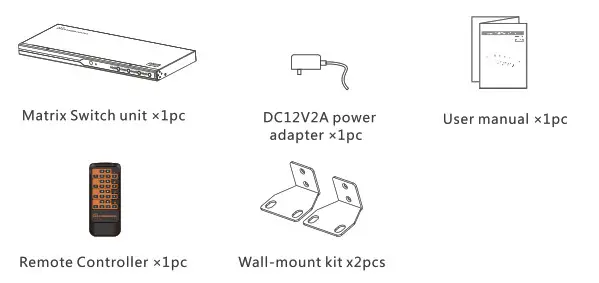 eiRa ER2681M44 HDMI Matrix Switch - fig