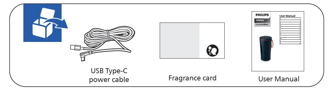 PHILIPS OlfaPure Aroma Commemorative Car Air Purifier User Manual-fig-3