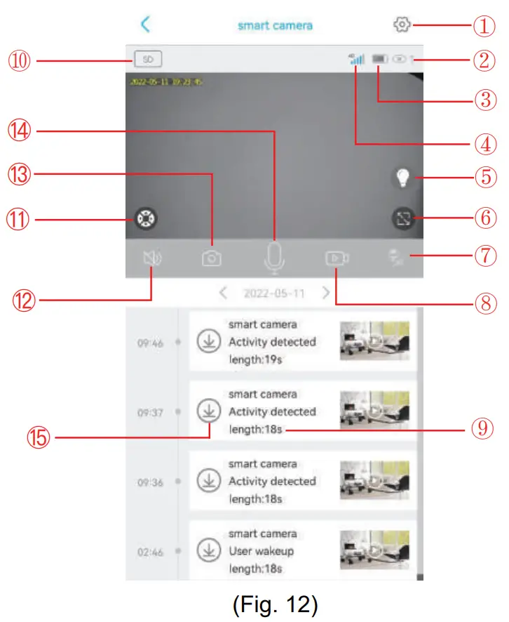 XEGA XG-02 3G-4G LTE Security Camera - fig 4