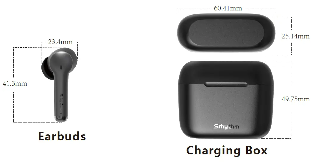 Srhythm S3 True Wireless Stereo Earbuds 2