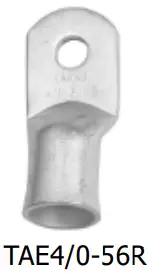 Pacer TAE4-38R-2 Tinned Lug - 56R