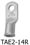 Pacer TAE4-38R-2 Tinned Lug - TAE2-14R
