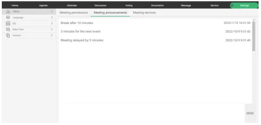 VISSONIC VIS-PMU-T Desktop Paperless System - Announcement