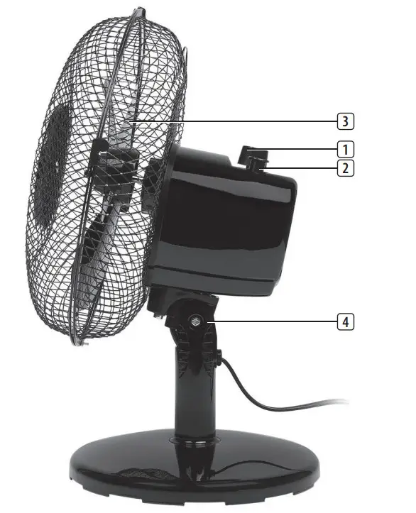 TRISTAR VE5721 Table Fan - Fan