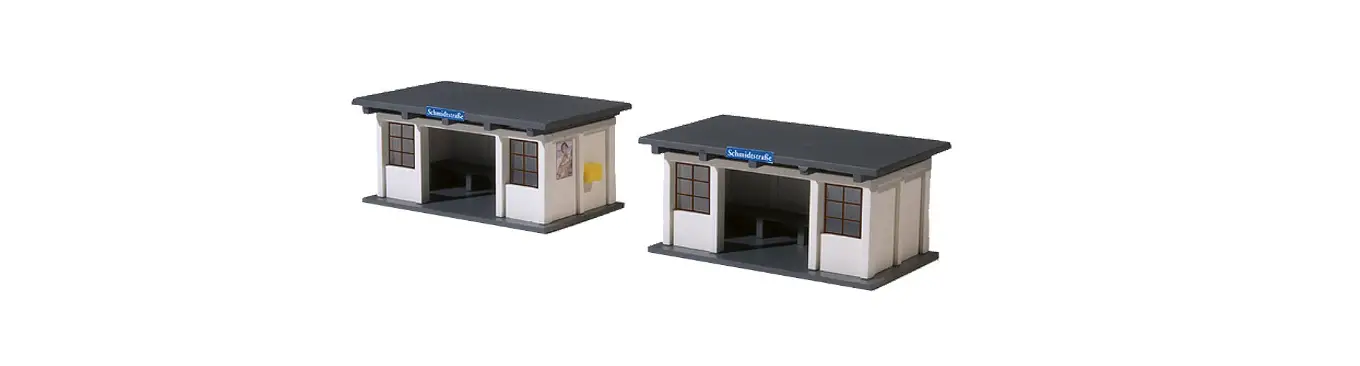 Auhagen 13 349-1 Bus Station Instructions