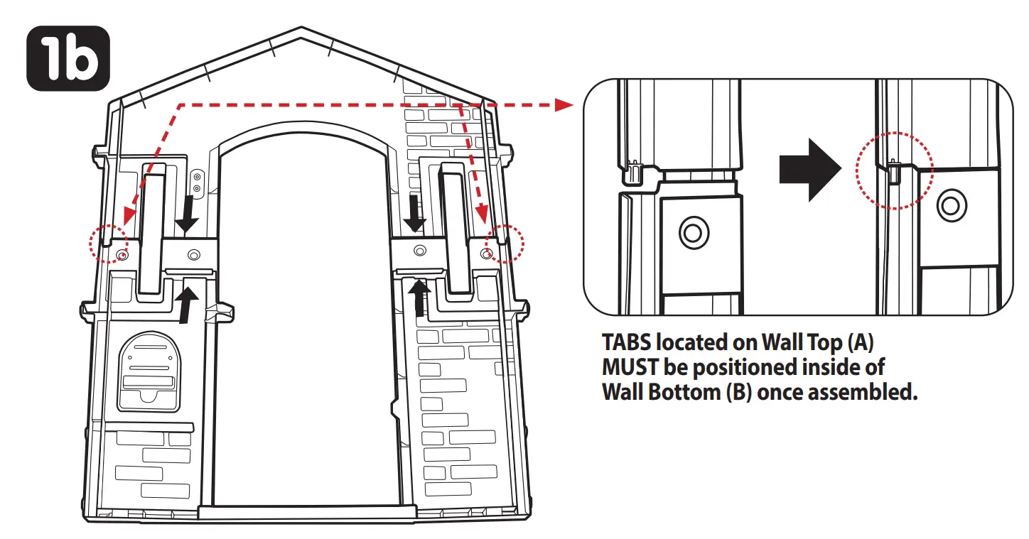 Let’s go, connect the walls