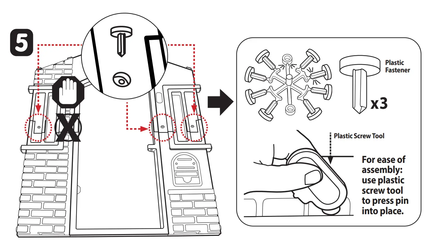 Secure the walls...cont !