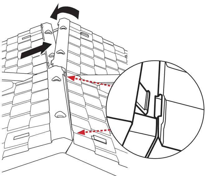 The playhouse needs a roof!