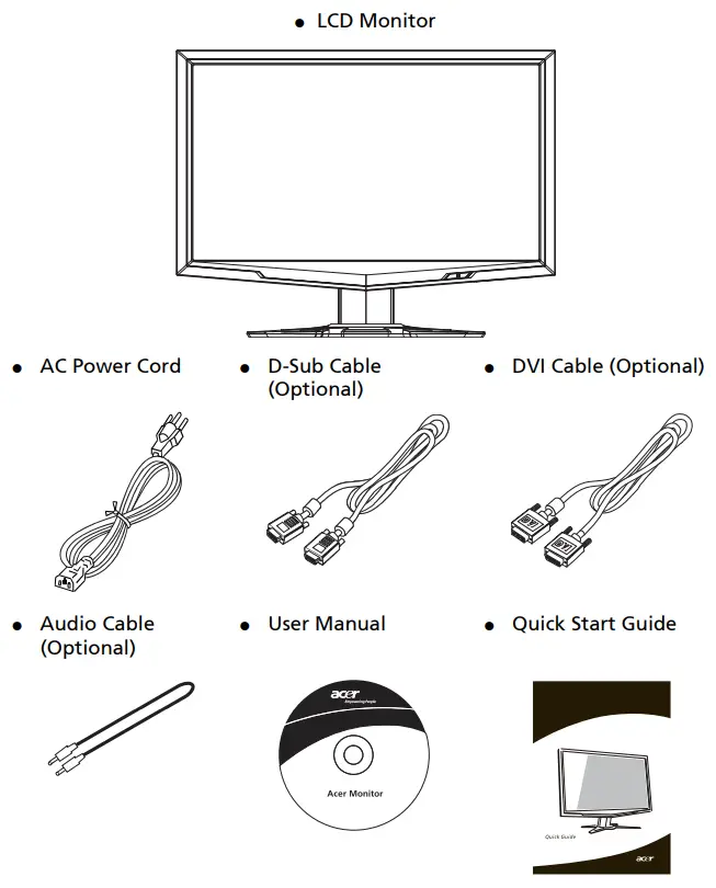 Acer-G205HV-BD-20-Inch-Widescreen-Flat-Panel-LCD-Monitor-fig-1