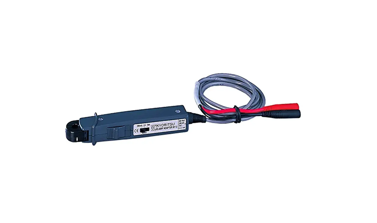 Kyoritsu 8112 Clamp Adaptor Instruction Manual