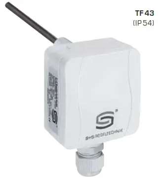 S S REGELTECHNIK TF43 Immersion Temperature Sensor - cover