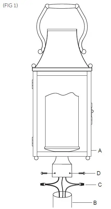 SIGNATURE HARDWARE-434145-Whitby-Outdoor-Post-Lantern-Light-2