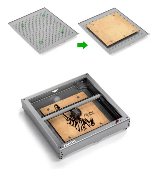 ZBAITU Z40 Desktop Laser Engraving and Cutting Machine - fig 12