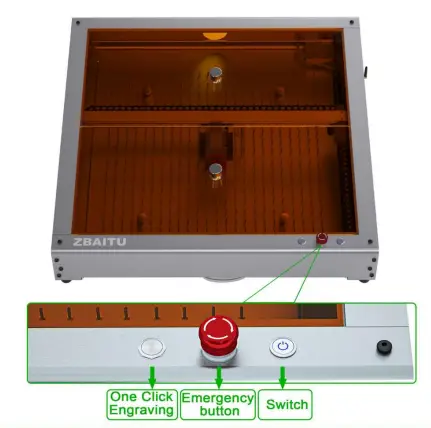 ZBAITU Z40 Desktop Laser Engraving and Cutting Machine - fig 15