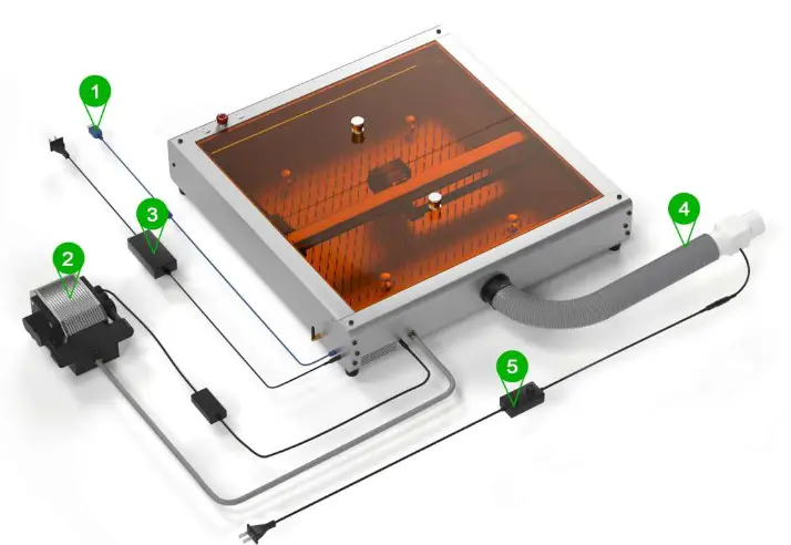 ZBAITU Z40 Desktop Laser Engraving and Cutting Machine - fig 21