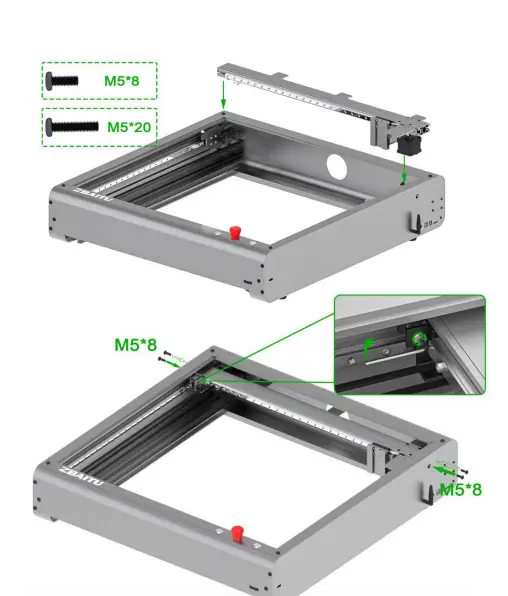 ZBAITU Z40 Desktop Laser Engraving and Cutting Machine - fig 5