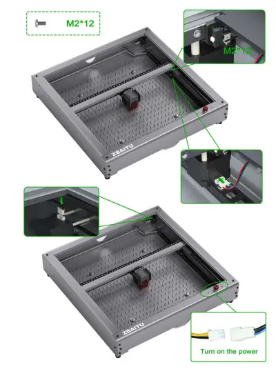 ZBAITU Z40 Desktop Laser Engraving and Cutting Machine - fig 9