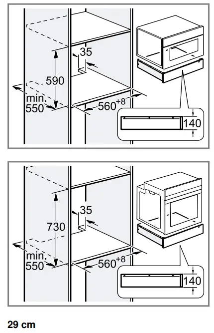 SIEMENS BI710 1 1 Warming Drawer - Control panel 4