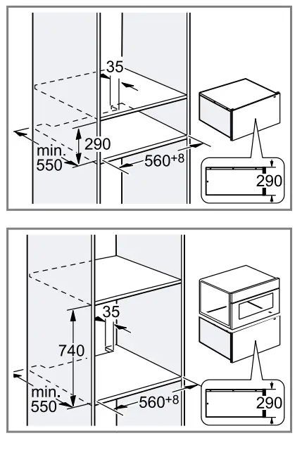 SIEMENS BI710 1 1 Warming Drawer - Control panel 5