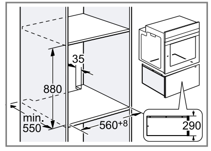 SIEMENS BI710 1 1 Warming Drawer - Control panel6