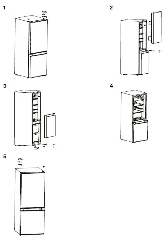 INVENTUM-KV1500B-Freestanding-Fridge-Freezer-Combination-FIG-2