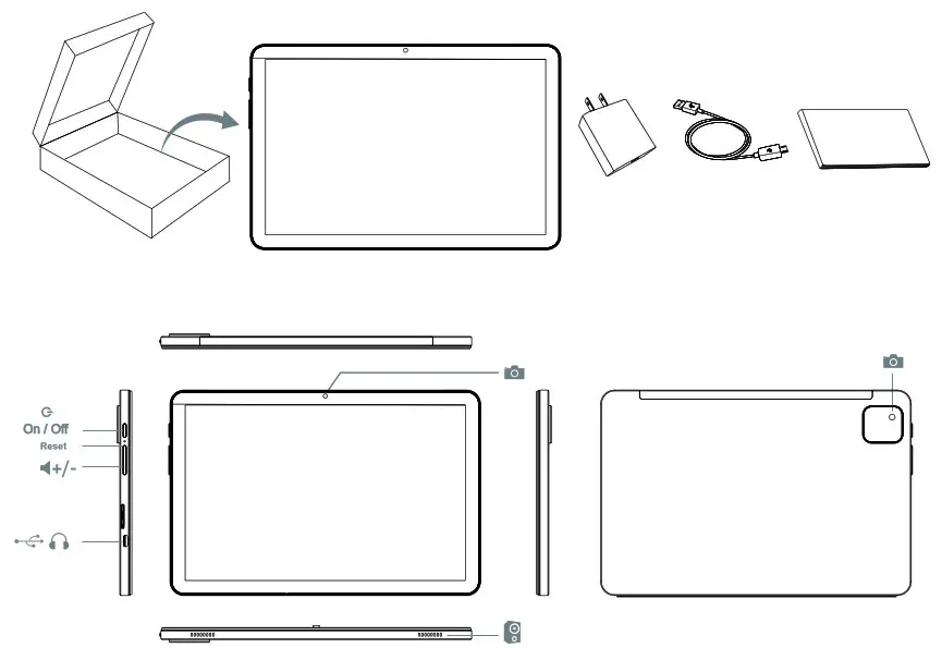 whoop TAB 10US 10.1 Inch Quad Core 4G Tablet PC