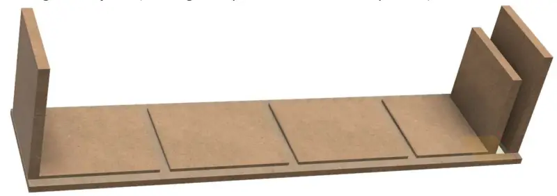 PARTS EXPRESS Solstice Mass Loaded Transmission Line Tower Speaker Kit -Back panel 2