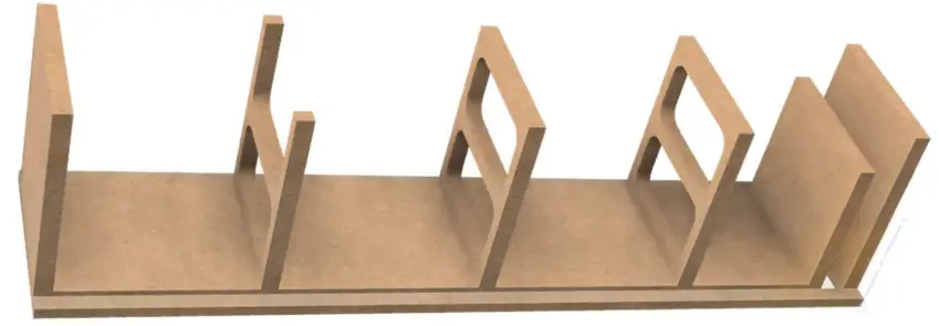 PARTS EXPRESS Solstice Mass Loaded Transmission Line Tower Speaker Kit -Back panel4