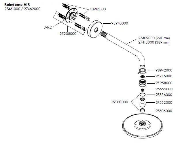 hansgrohe-27461000-RAINDANCE-AIR-Plate-Mountains-Shower-240-Ecosmart-19