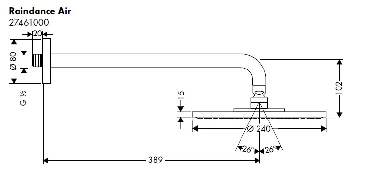 hansgrohe-27461000-RAINDANCE-AIR-Plate-Mountains-Shower-240-Ecosmart-3
