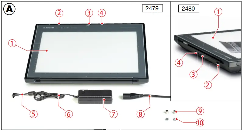 KAISER-FOTOTECHNIK-2479-Prolite-LED-37-25-Light-Box-fig 1