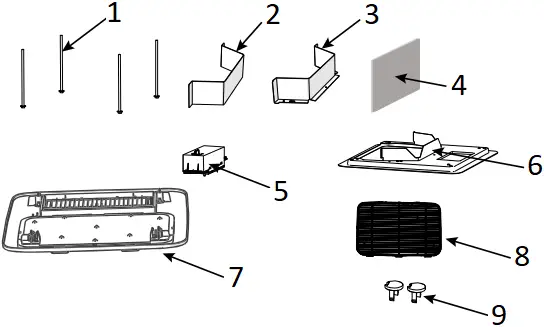 FURRION FACR Series Rooftop Air Conditioner with Electronic Control - a2