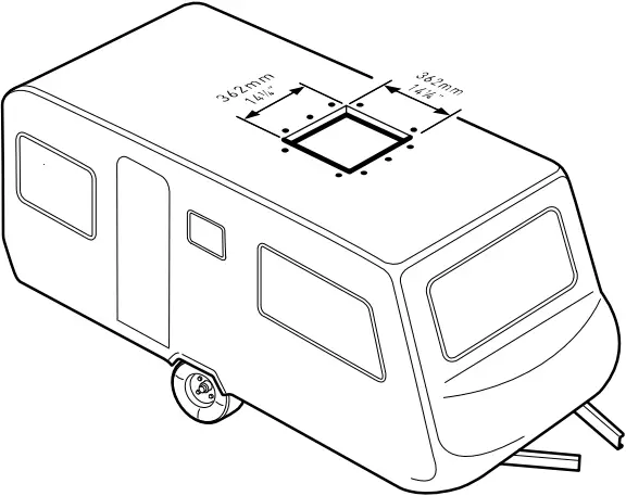FURRION FACR Series Rooftop Air Conditioner with Electronic Control - a6