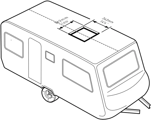 FURRION FACR Series Rooftop Air Conditioner with Electronic Control - a7