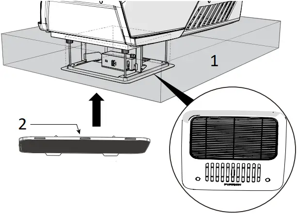FURRION FACR Series Rooftop Air Conditioner with Electronic Control - b27