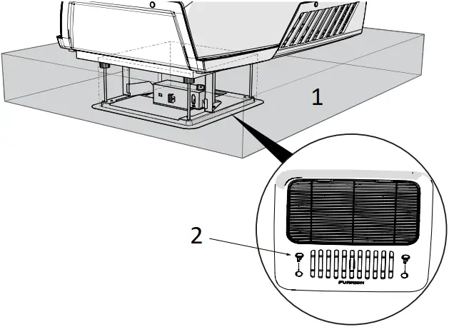 FURRION FACR Series Rooftop Air Conditioner with Electronic Control - b28