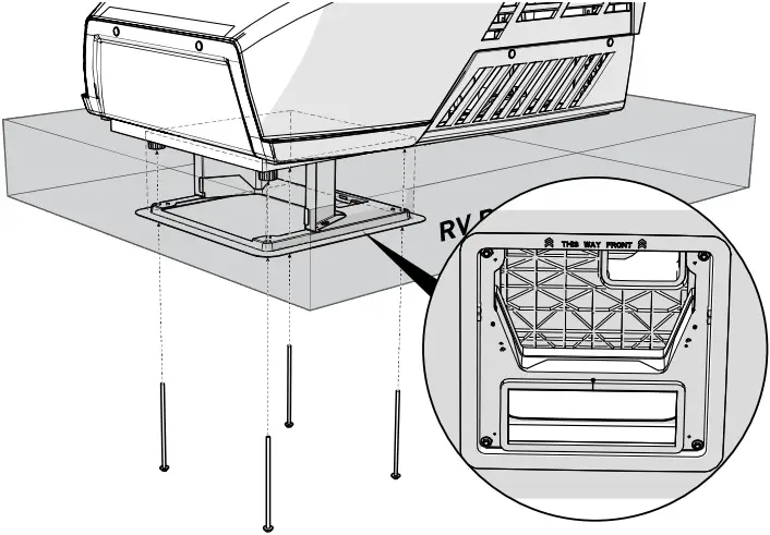 FURRION FACR Series Rooftop Air Conditioner with Electronic Control - b6