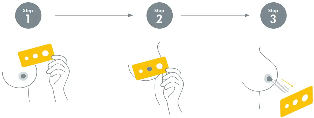 medela 101038412 Contact Nipple Shield - Step 2