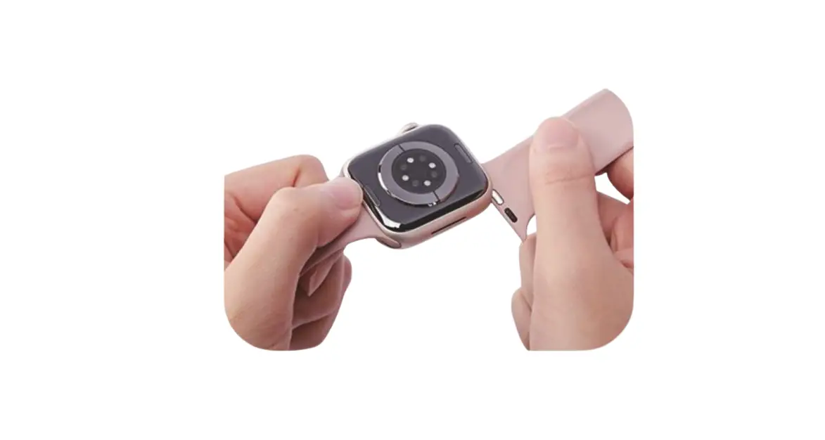 Hama 00215631 Fantastic Feel Interchangeable Wrist Strap For Apple Watch Instruction Manual