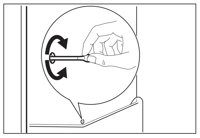 Defrosting of the refrigerator