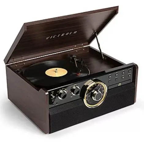 VICTROLA V50-200 3 Speed Bluetooth Turntable Instruction Manual-product