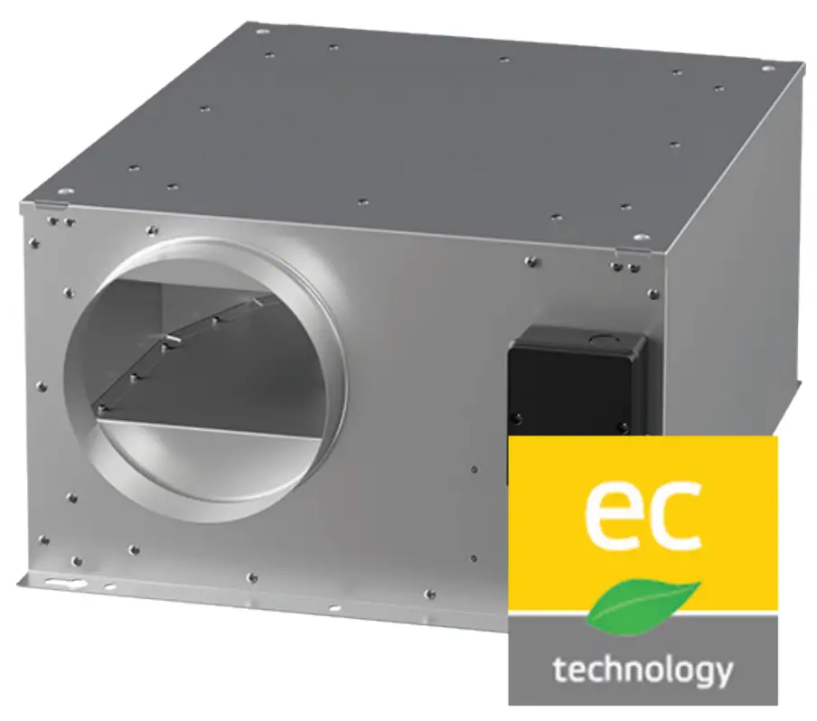 Ruck Ventilatoren GmbH ISORX EC 20 Series Partially Insulated Tube Fan