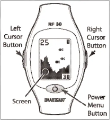 HUMMINBIRD RF30 SmartCast Wireless Fishfinder - Display