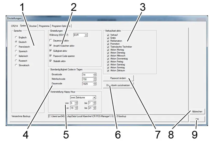K RCHER-CR-214-Innovative-Start-and-Operating-System-45