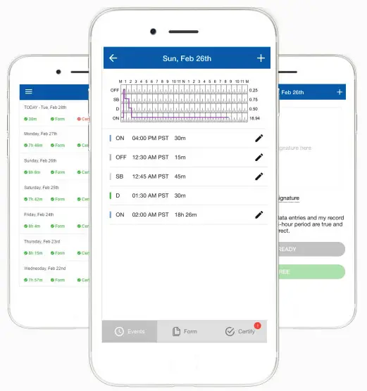 LIVE ELOGS Electronic Logging Device System - Logs