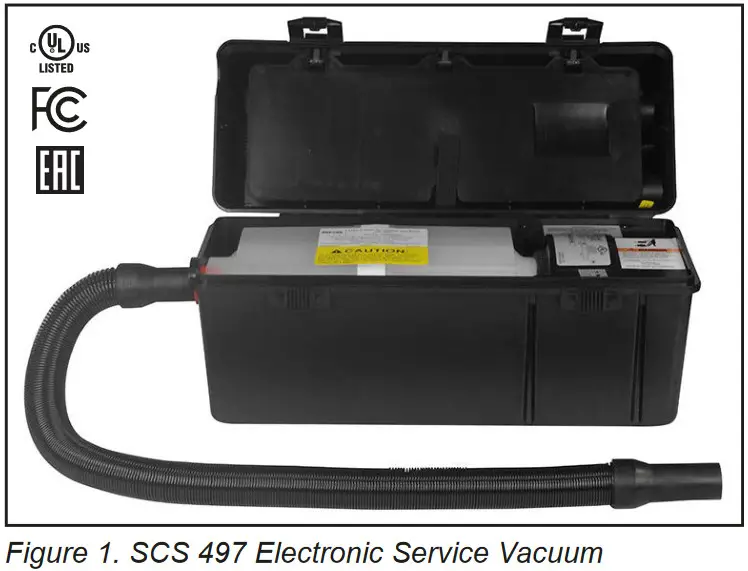 SCS 497 Electronic Service Vacuum