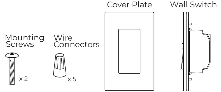 TONE-WSx-yy Tunable Wall Switch 5